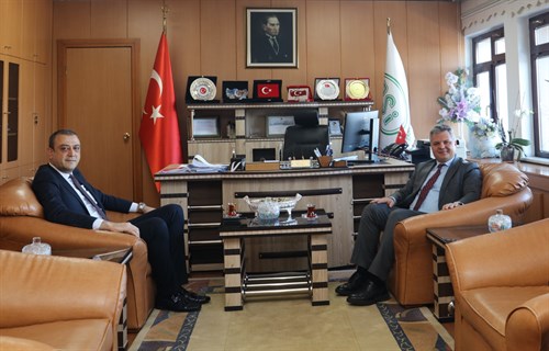 Kaymakamımız Sayın Mehmet Erdem AKBULUT 'un Erzurum DSİ Bölge Müdürünü ziyareti